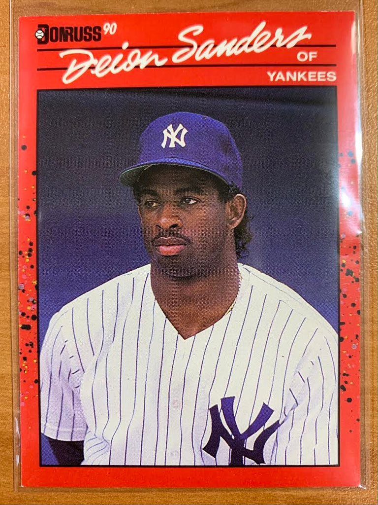 Deion Sanders 1989 Topps Major League Debut Series Mint Rookie