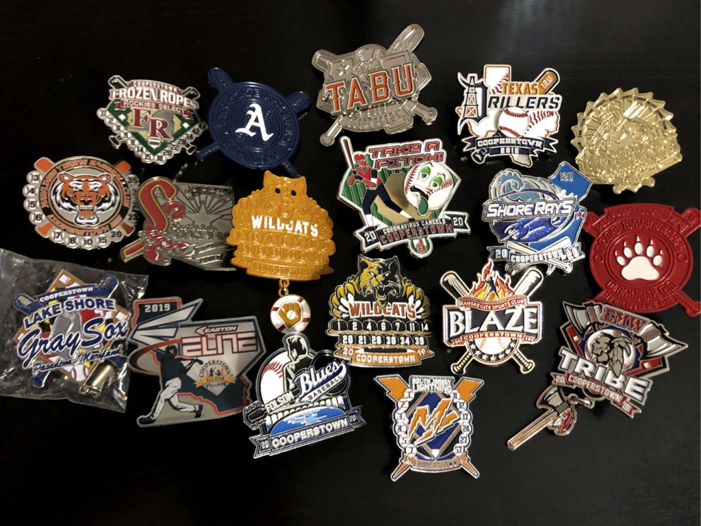 Cooperstown Trading Pin Pack TB2024 First Place Pins